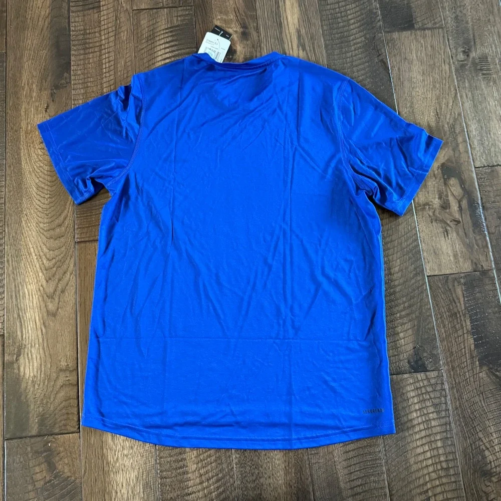 Adidas Creator SS Training Shirt Mens‎ Medium Blue Aeroready EK0088 NWT